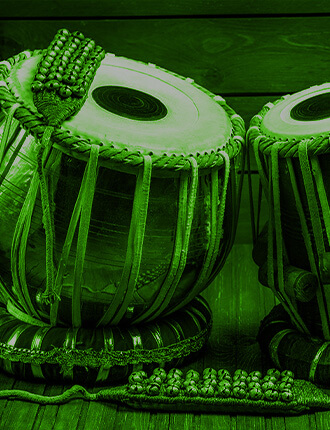 two indian drums