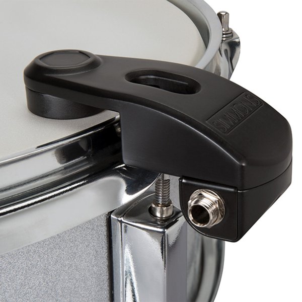 Simmons ST1 acoustic drum trigger on drum