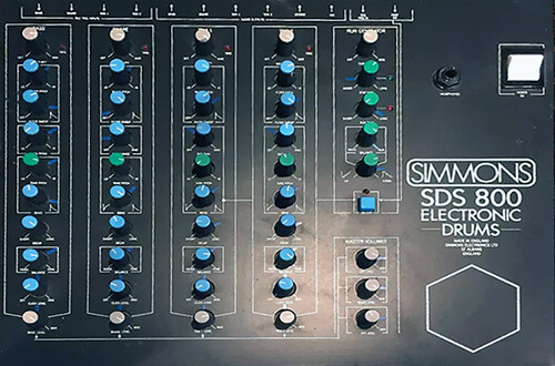 Simmons SDS 800 electronic drums
