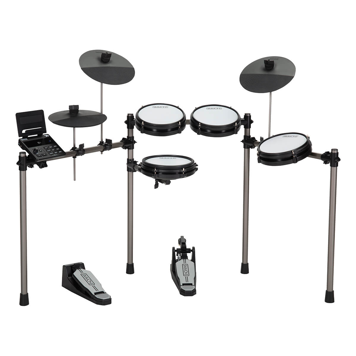 front view of Simmons Titan 20 electronic drum kit